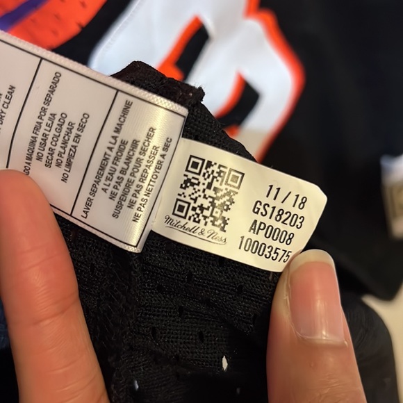 Authentic Steve Nash Mitchell & Ness Suns Jersey - Picture 7 of 7